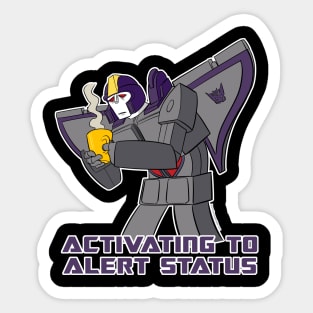 ALERT STATUS Sticker